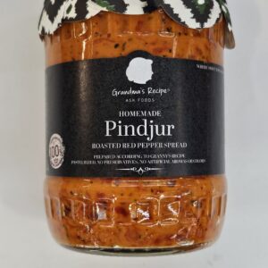Grandma's Recipe Pindjur Roasted Red Pepper Spread