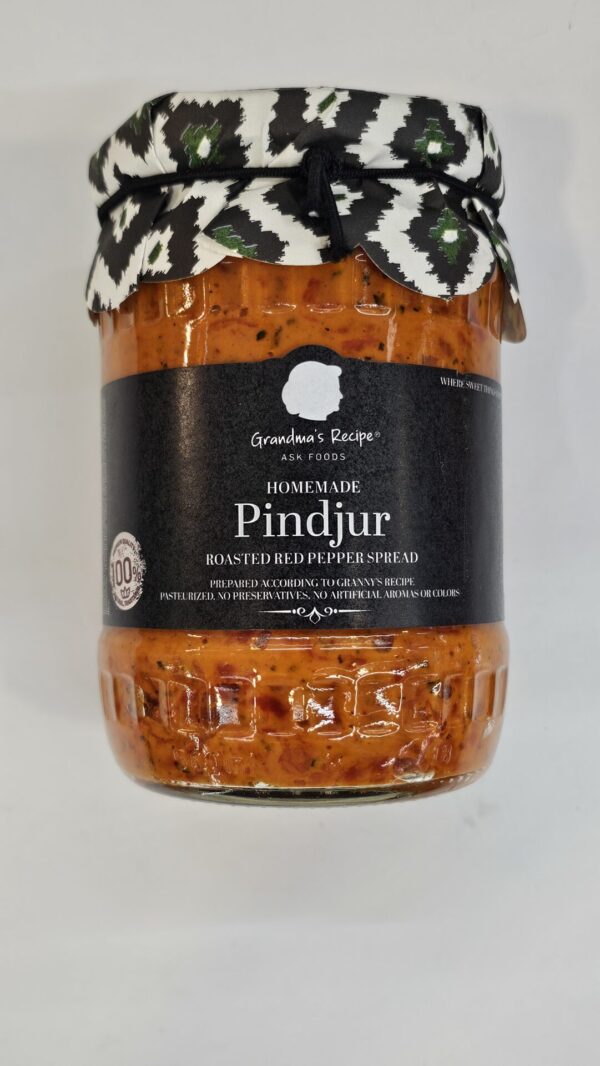 Grandma's Recipe Pindjur Roasted Red Pepper Spread