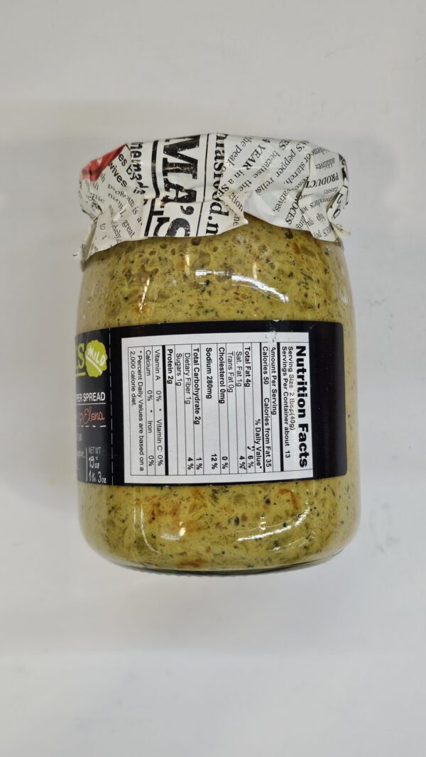 Mama's Mild Roasted Green Pepper Spread 19oz - Image 3