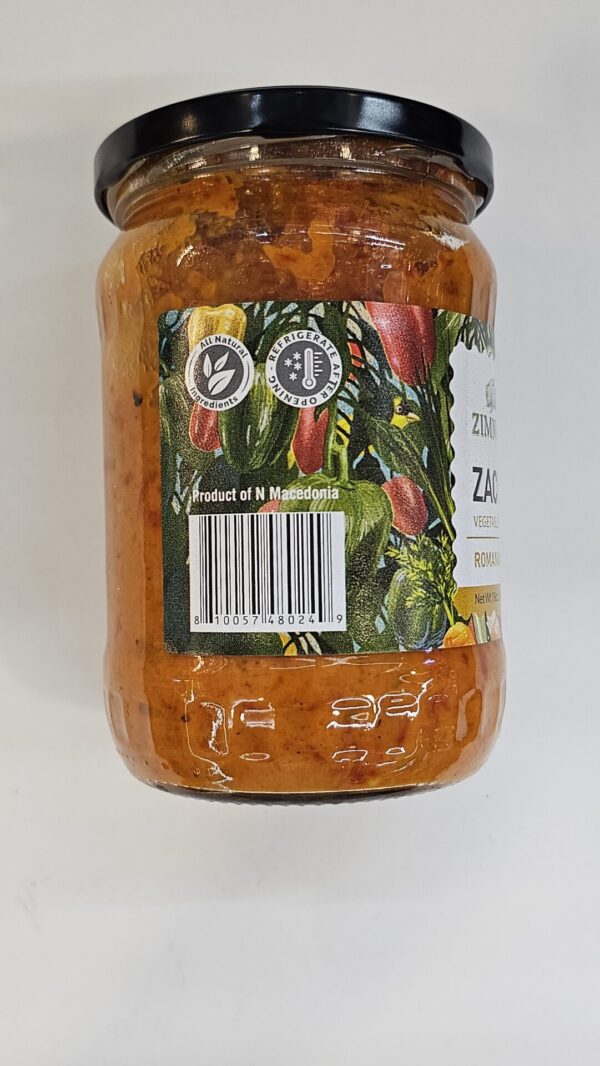 Zimnica Zacusca Vegetable Spread Romanian Style 540g - Image 3