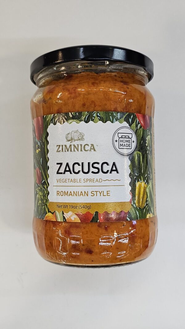 Ziminca Zacusca Vegetable Spread Romanian Style 540g