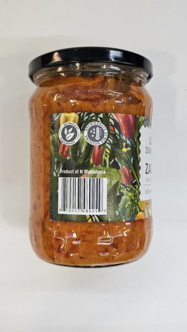 Ziminca Zacusca Vegetable Spread Romanian Style 540g - Image 3