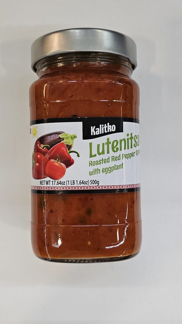 Kalitko Lutenitsa Roasted Red Pepper Spread With Eggplant 500g