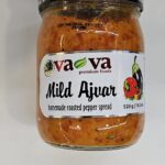 Vava Premium Mild Ajvar Homemade Roasted Pepper Spread 520g