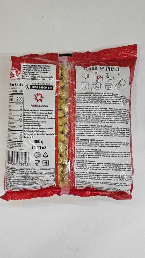 Klas Lumache-Puzici 400g - Image 2
