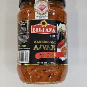 Biljana Hot Ajvar De Luxe 670g
