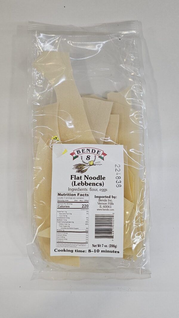 Bende Flat Noodle Lebbencs 200g