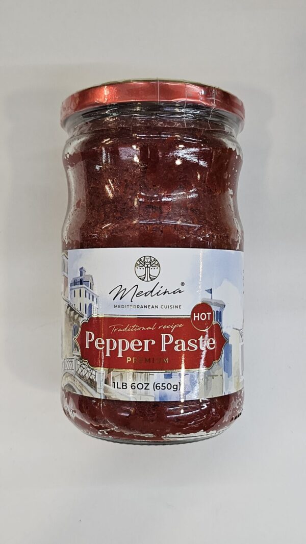 Medina Traditional Hot Pepper Paste Premium 650g