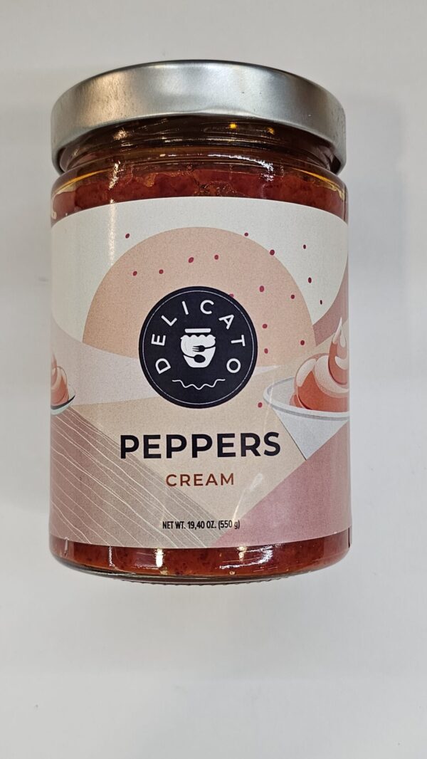 Delicato Peppers Cream 550g
