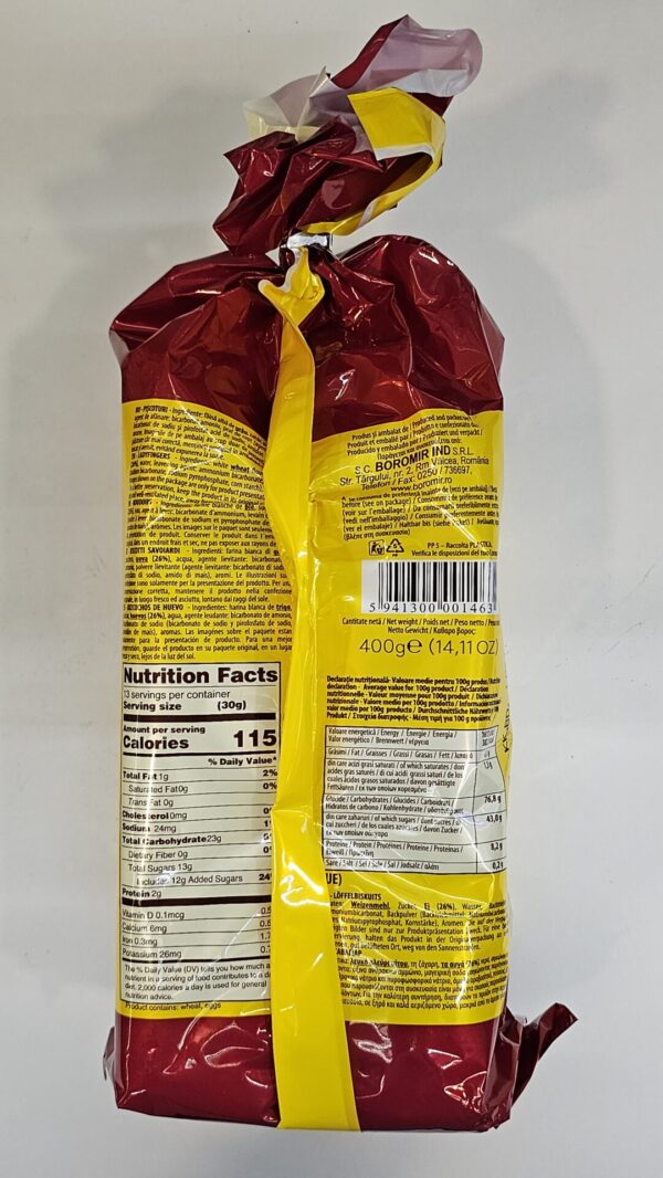 Boromoir Piscoturi Ladyfingers 400g - Image 3