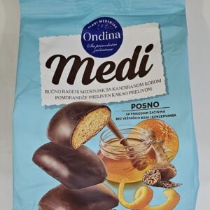Ondina Medi Gingerbread Cocoa Coated With Candied Orange Peel 250g