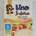 Lino Frutolino Instant Cereal Flakes With Fruit & Milk 200g