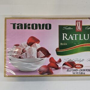 Takovo Ratluk Ruza Jelly Candy-Lokum Rose 450g
