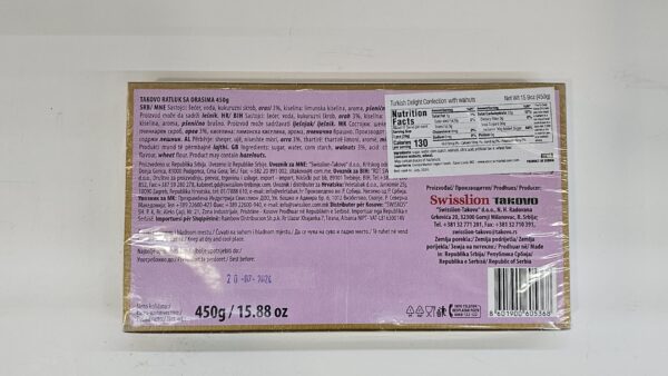 Takovo Ratluk Jelly Candy-Lokum With Walnuts 450g - Image 3
