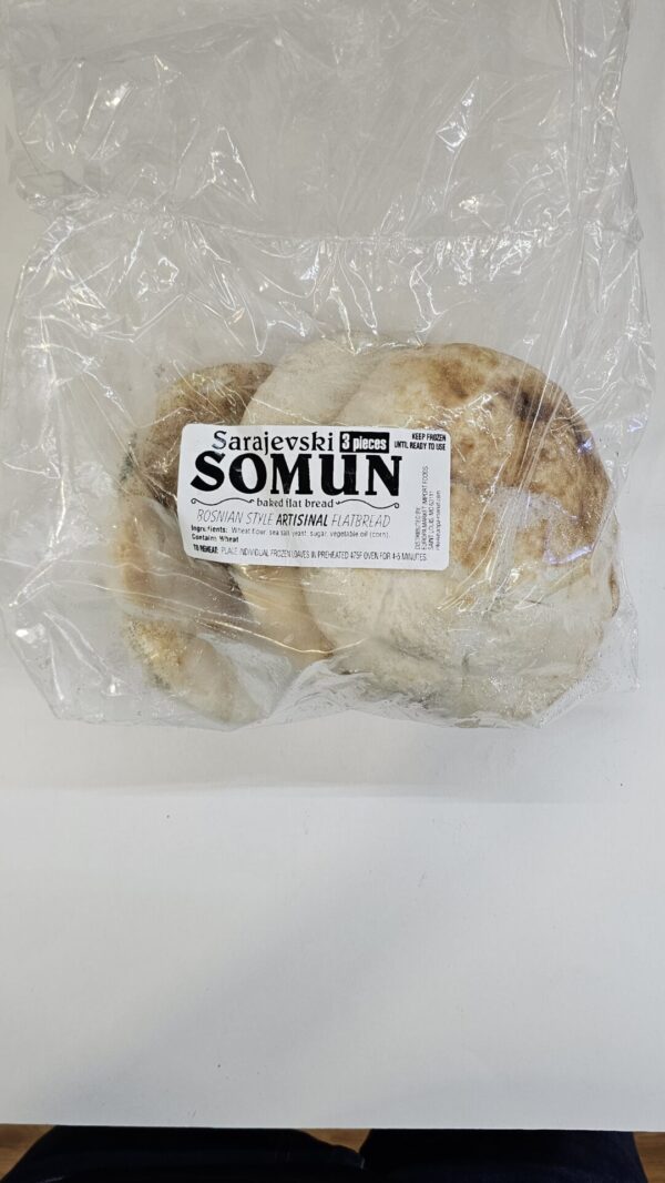 Sarajevski Somun Baked Flat Bread Bosnian Style