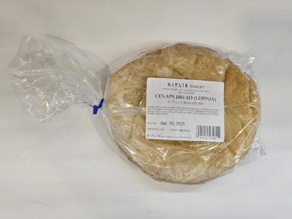 Kiflis Bakery Cevaps Bread (Lepinja) 400g