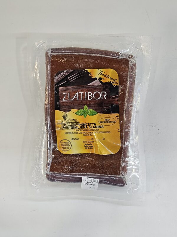 Zlatibor Hickory Smoked & Dried Bacon