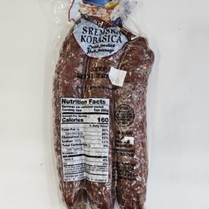 Sremska Kobasica Dried Smoked Pork Sausage