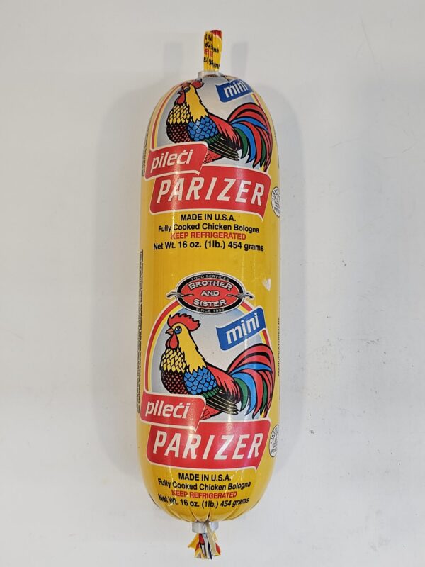 Mini Pileci Parizer Fully Cooked Chicken Bologna 454g