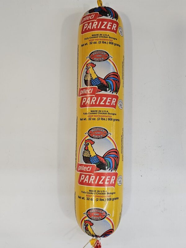 Brother And Sister Pileci Parizer Fully Cooked Chicken Bologna 908g