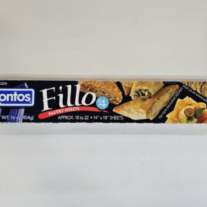 Fillo Frozen Pastry Sheets Kontos 454g