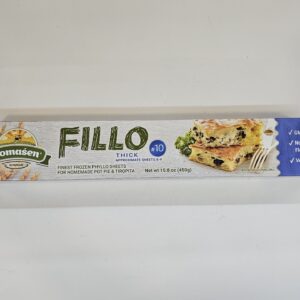 Fillo Thick Frozen Phyllo Sheets For Pot Pie & Tiropita Domasen 450g