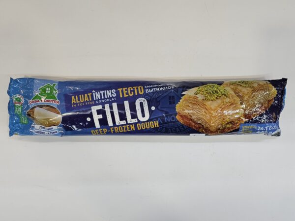 Fillo Deep Frozeen Dough Casa Noastra 400g