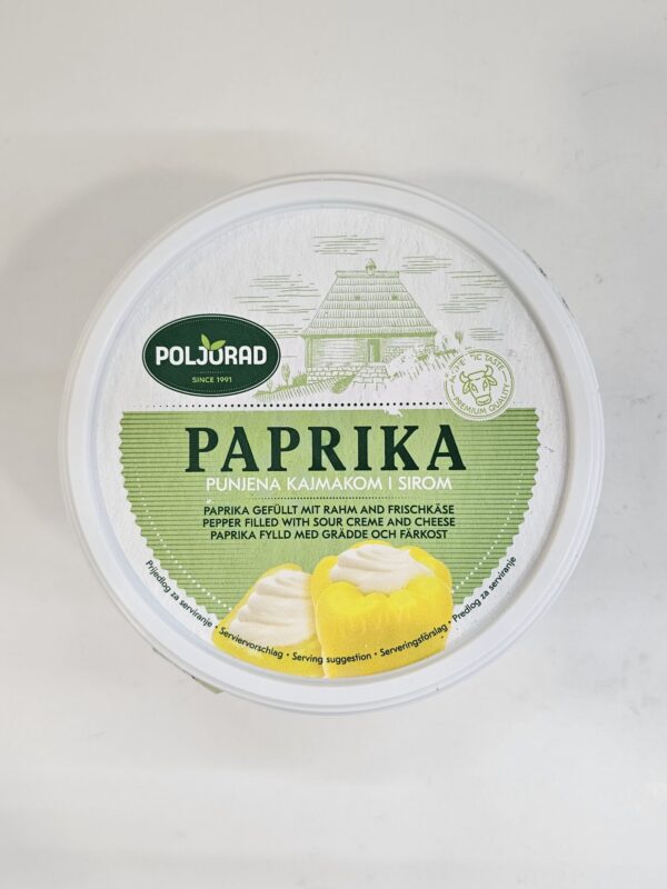 Poljorad Peppe]r Filled With Sour Creme & Cheese 500g