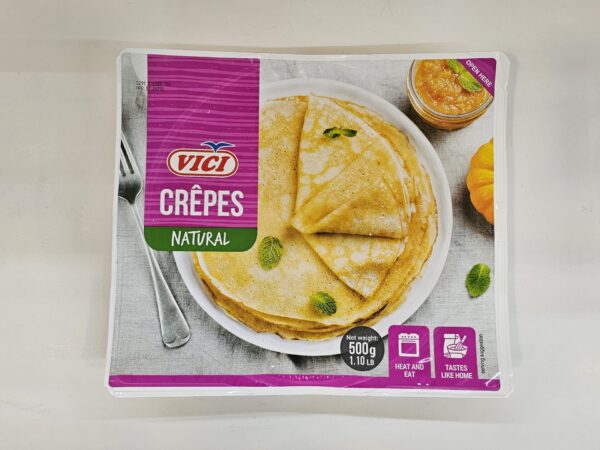 Vici Crepes Natural Heat And Eat 500g