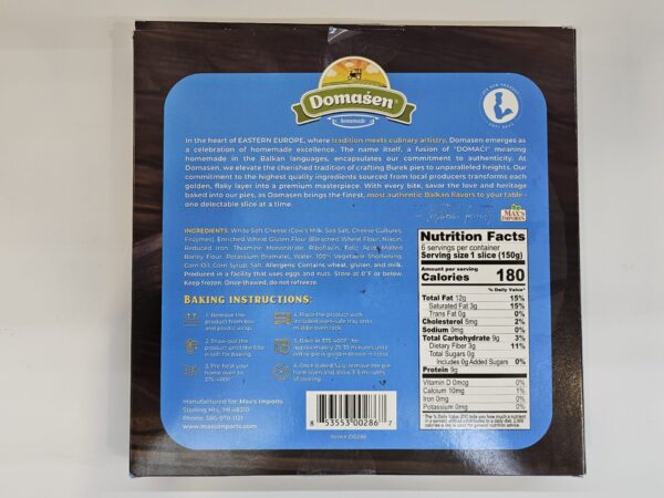 Domasen Burek Pie With Cheese Family Size 900g - Image 3