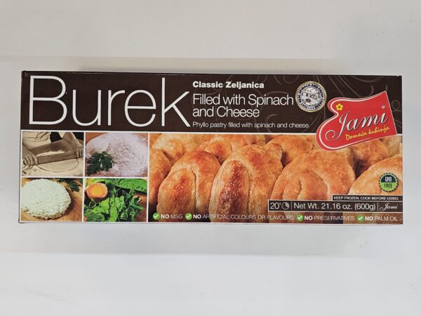 Jami Burek Filled With Spinach & Cheese Phyllo Pastry 600g