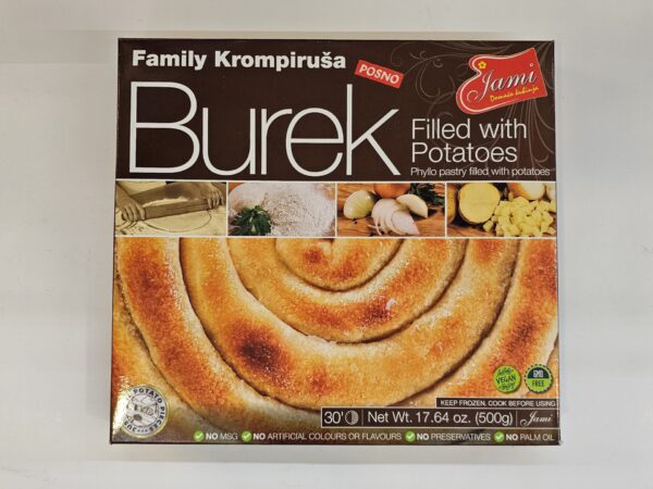 Jami Burek Filled With Potatoes Phyllo Pastry 500g