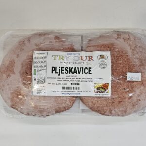 TOI Pljeskavice Balkan Style Burger 2.2lb 6pc