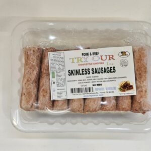 TOI Skinless Cevapi Style European Sausages Pork & Beef 16pc