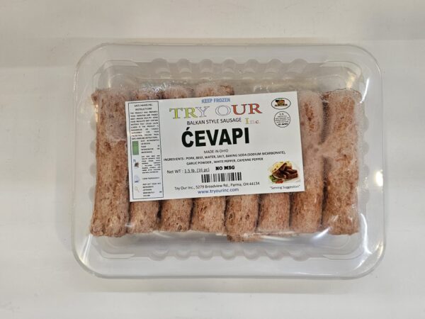 TOI Balkan Style Sausage Cevapi 16pc 1.5lb