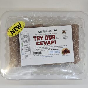 TOI New Cevapi Pork, Veal & Lamb 16pcs 1lb