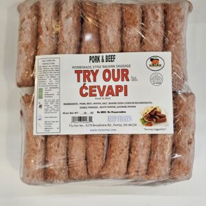 TOI Homemade Style Balkan Sausage Pork & Beef 48pcs