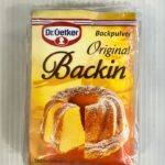Dr. Oetker Backpulver Original Backin