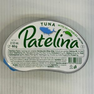 Tuna Patelina With Vegetables Lenten 60g