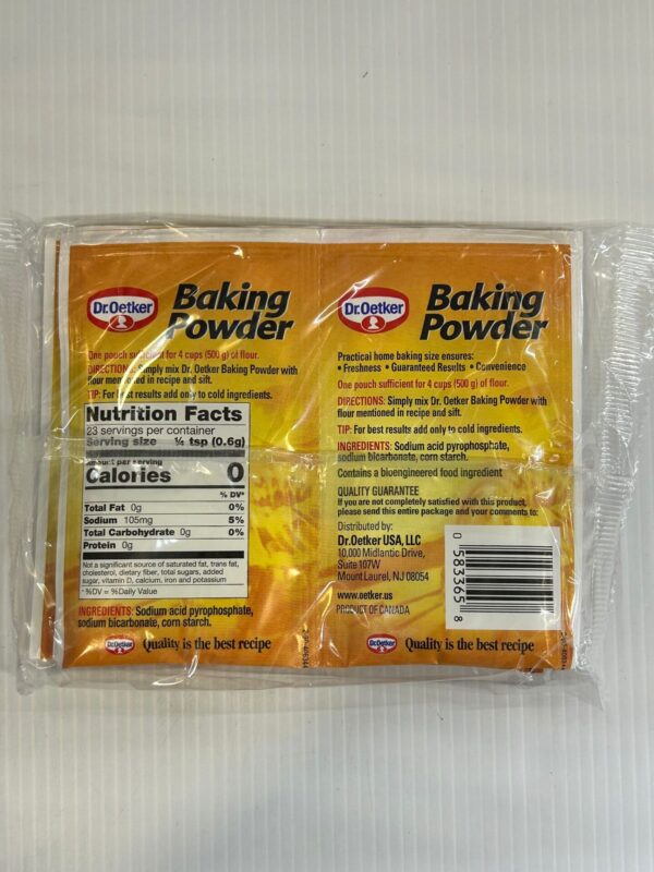 Dr. Oetker Baking Powder 14g - Image 2