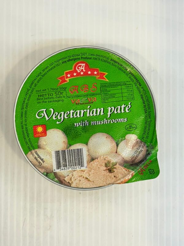Va-Va Vegetarian Pate With Mushrooms 50gr