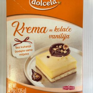 Dolcela Vanilla Flavored Cream For Cake 135g