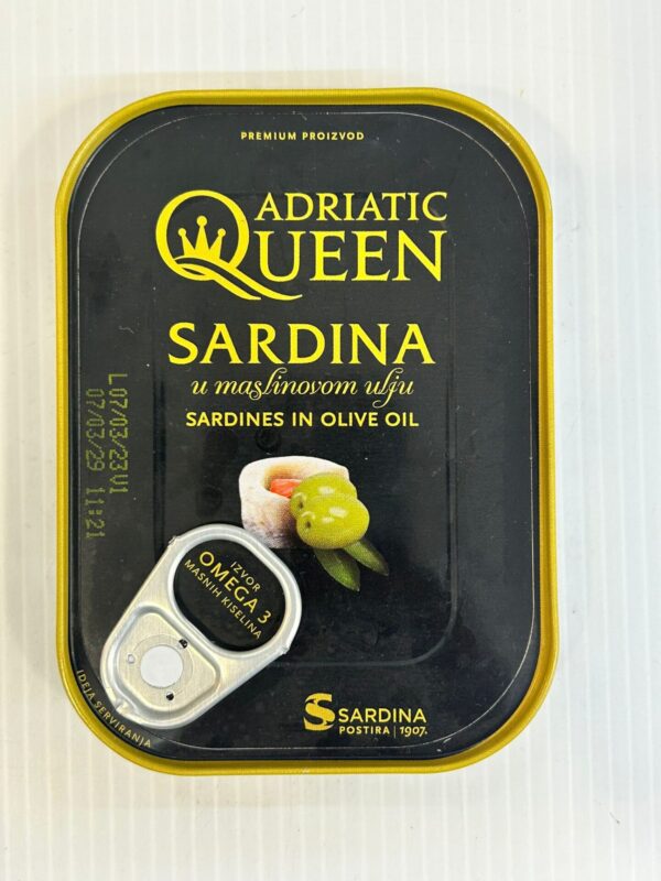Adriatic Queen Sardines In Olive Oil