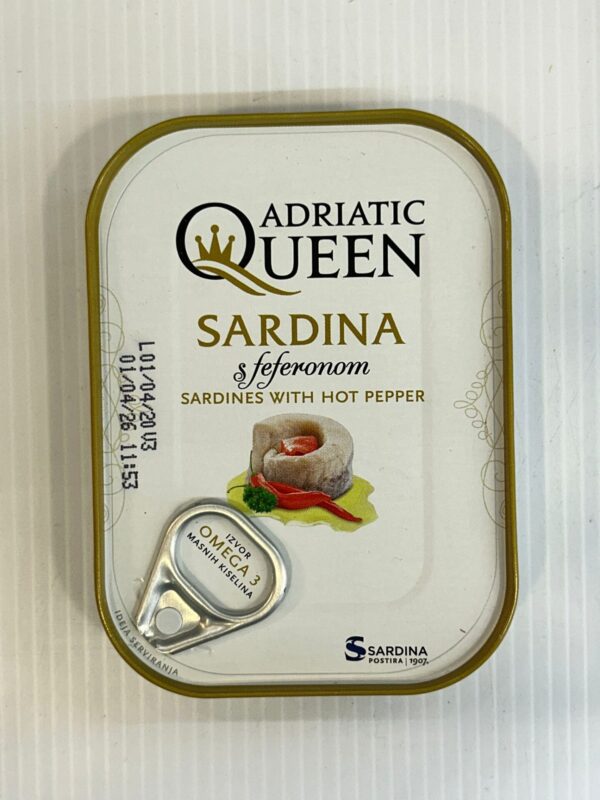Adriatic Queen Sardines With Hot Pepper