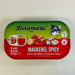 Delamaris Mackerel Spicy 125g