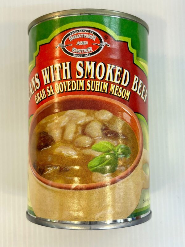 Brother And Sister Beans With Smoked Beef