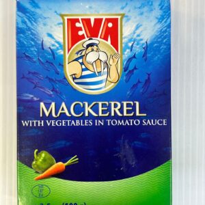 Eva Mackerel With Vegetables In Tomato Sauce 100g