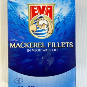 Eva Mackerel Fillets In Vegetable Oil 100g