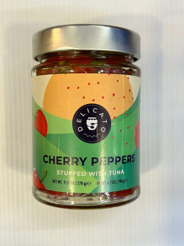 Delicato Cherry Peppers Stuffed With Tuna  270g