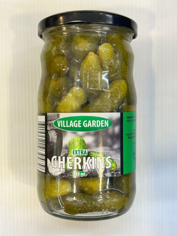 Village Garden Extra Cherkins 720ml